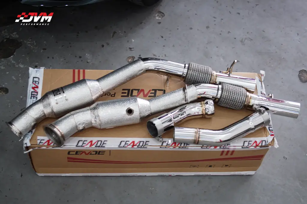 Cende Exhaust - AMG43 Decat Downpipe Pair