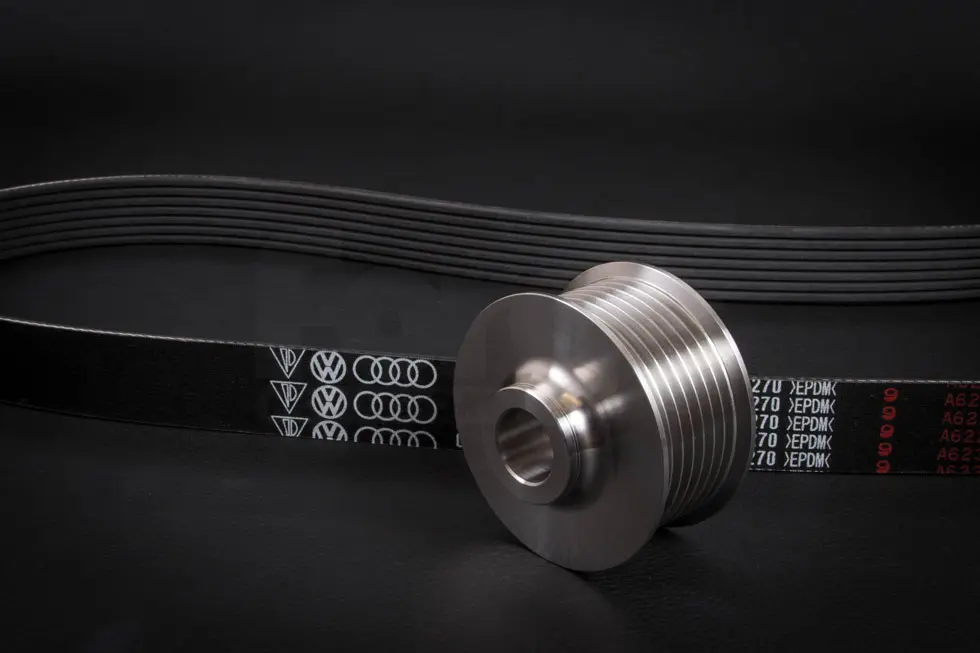 Forge Motorsport Supercharger Reduction Pulley Kit for Audi 3.0T