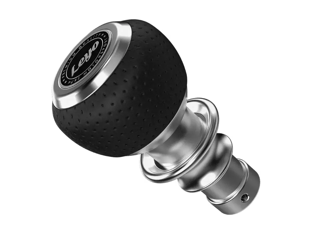 Leyo Nappa DSG Shift Knob (Silver Anodized)