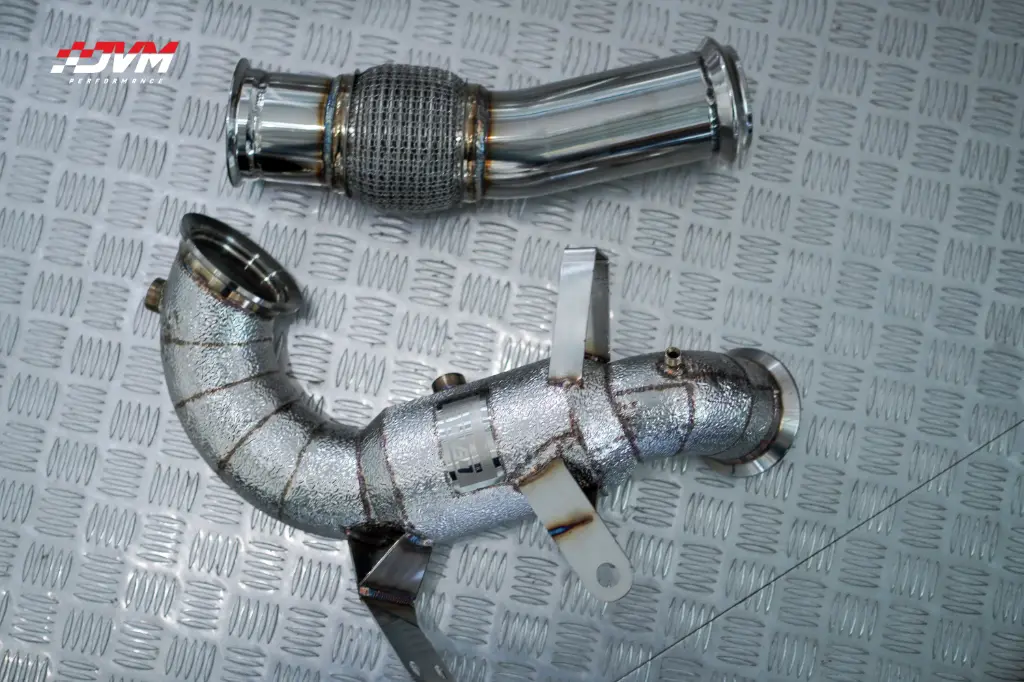 Cende Decat Downpipe - Mercedes A45S AMG