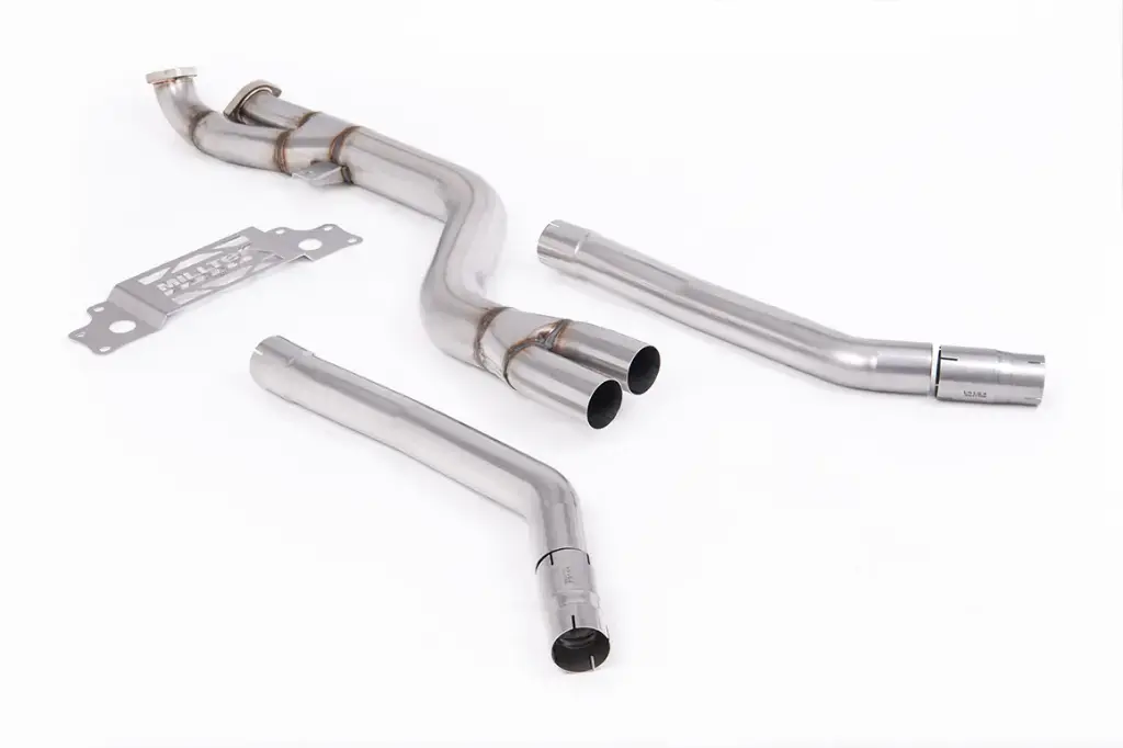 Milltek Sport Exhaust - BMW M2 G87 - Single Mid Pipe 102mm - Non Resonated to OE Axle Back