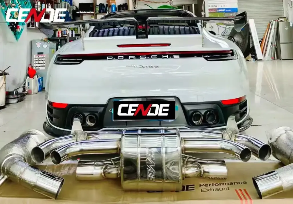 Cende Exhaust - Porsche 992 3.0T - Catback Valvetronic Exhaust System