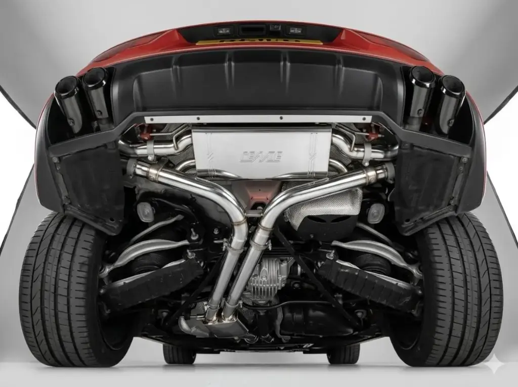 Cende Exhaust - Porsche Cayenne S V6 2.9TT Catback System