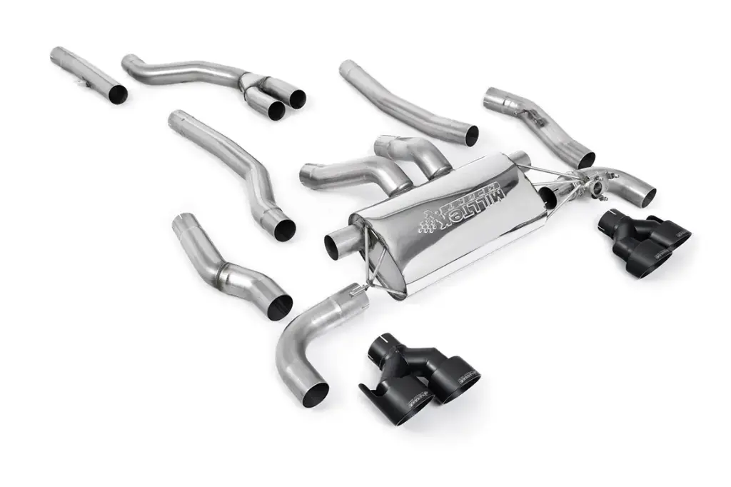 Milltek Sport Exhaust - BMW G42 M240I (Non-OPF Catback) with Cerakote Black Tip 