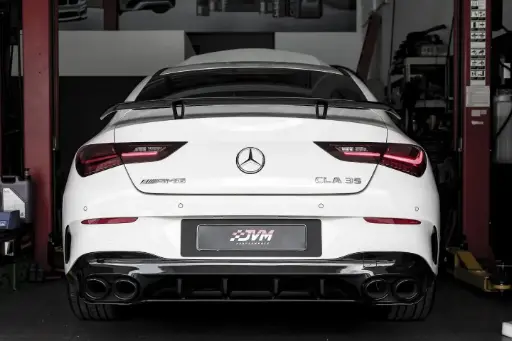 [SSXMZ140] Milltek Sport GPF/OPF Back System - Valved / Resonated - Connects to OE Tailpipes - EC Approved for Mercedes CLA35