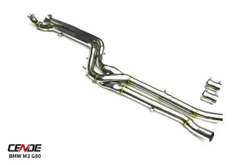 [Cende-BMWG8x-Zpipe] Cende Exhaust - BMW M2/M3/M4 G8X - High Flow Z Mid Pipe with resonator