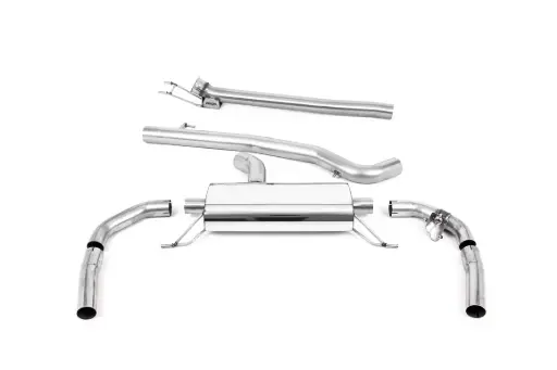 Milltek Sport CatBack System - Valved / Non-Resonated - Connects to OE Tailpipes - Mercedes CLA35 