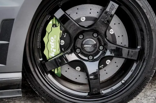 Kido Racing - Front Big Brake Kit (Carbon Ceramic) - Big 6 Pot 380mm 19" 